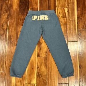 Victoria’s Secret PINK blue gray (slate tone) Sweatpants XS